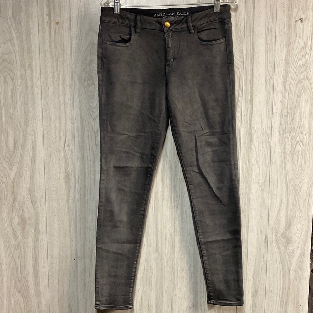 Grey American Eagle Jeggings